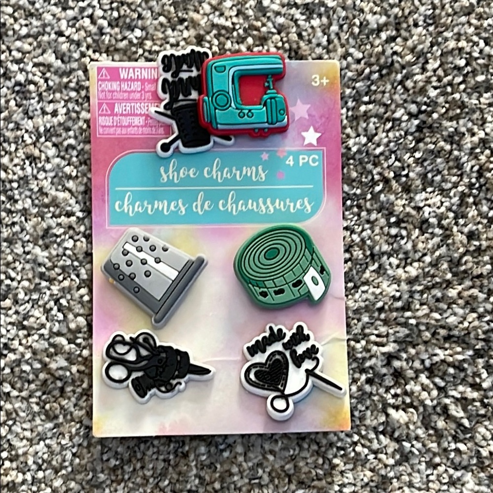 Shoe Charms Sewing Set - Multicolor